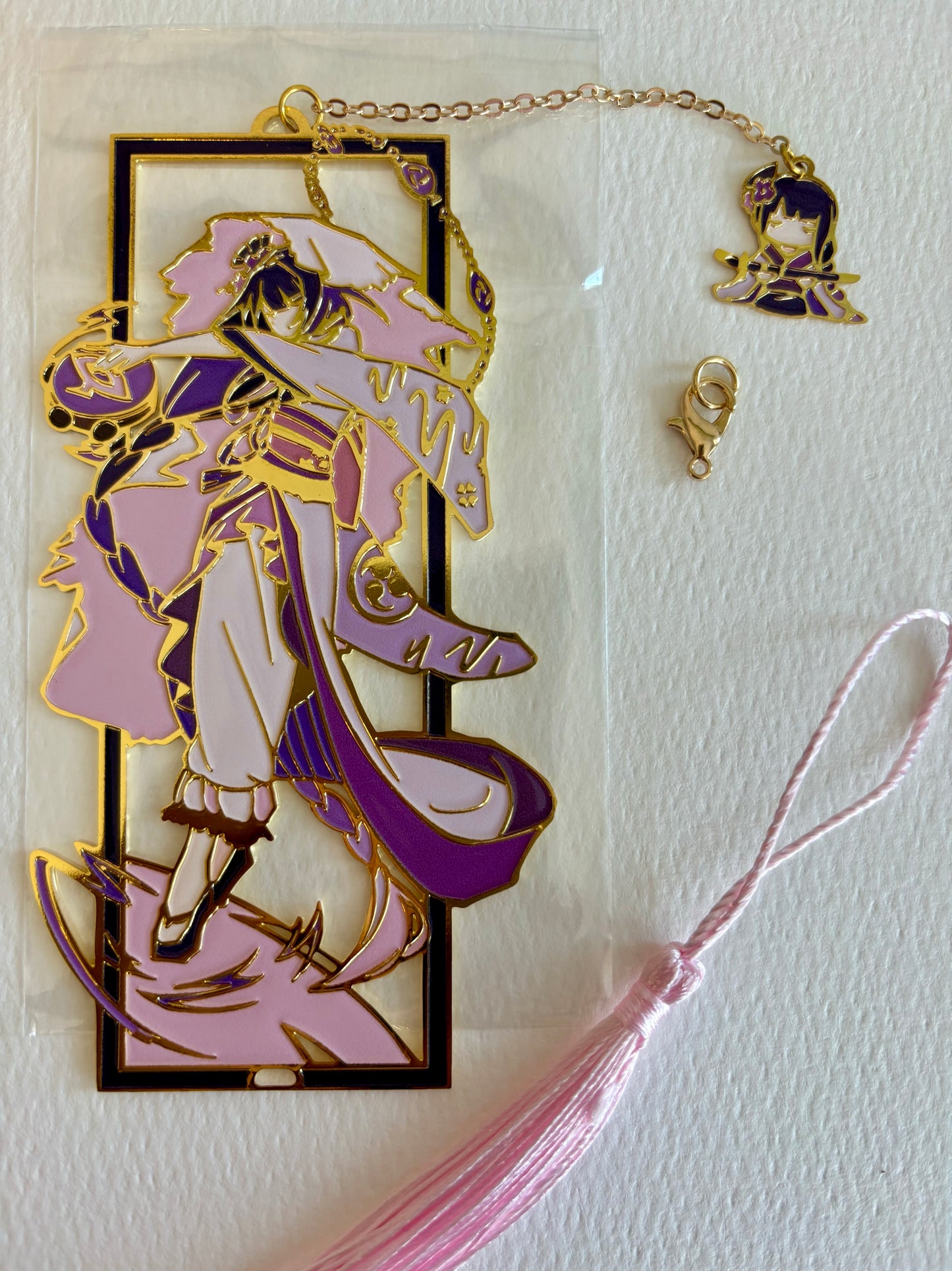 Makoto Baal Ei Beelzebul Raiden Shogun Inazuma | Genshin Impact | Enamel Bookmark / Charm | 11x4cm