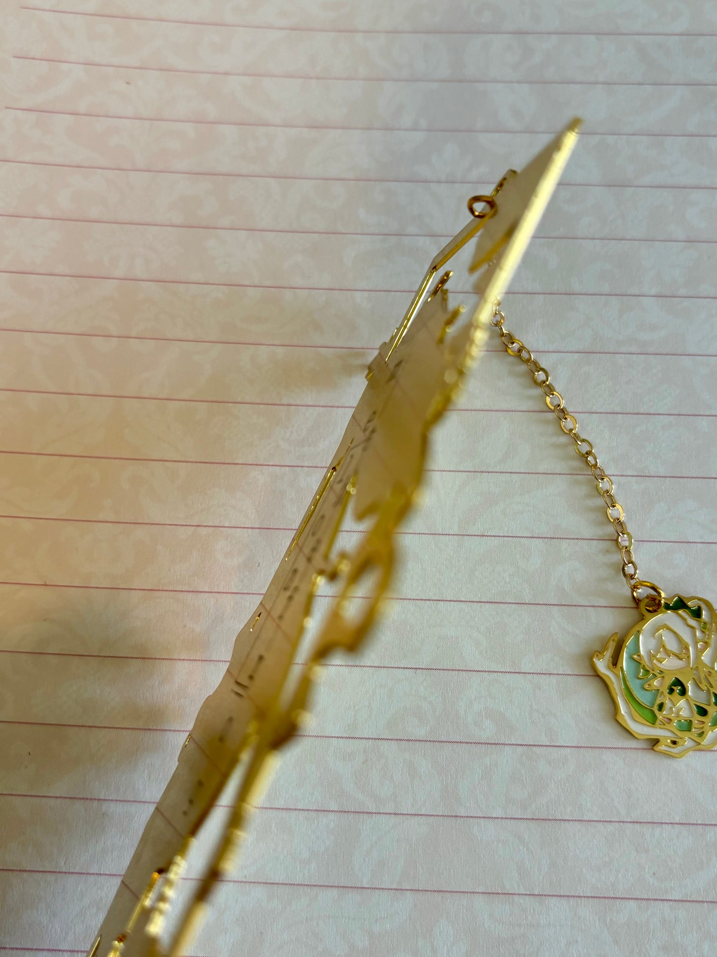Nahida Buer Greater Lord Rukkhadevata Sumera | Genshin Impact | Enamel Bookmark / Charm | 11x4cm