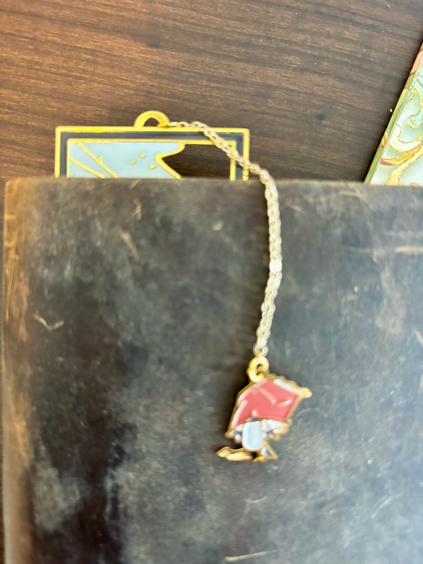 Pigeons | original design | Enamel Bookmark / Charm | 11x4cm