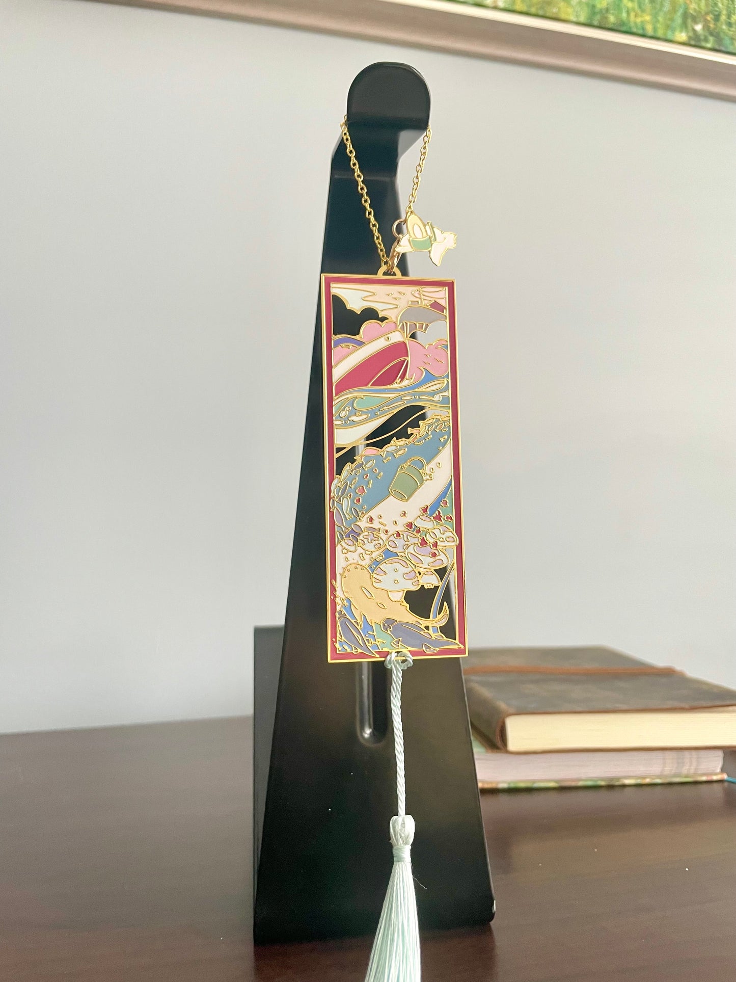 Goldfish Princess inspired | anime movie | Enamel Bookmark / Charm | 11x4cm