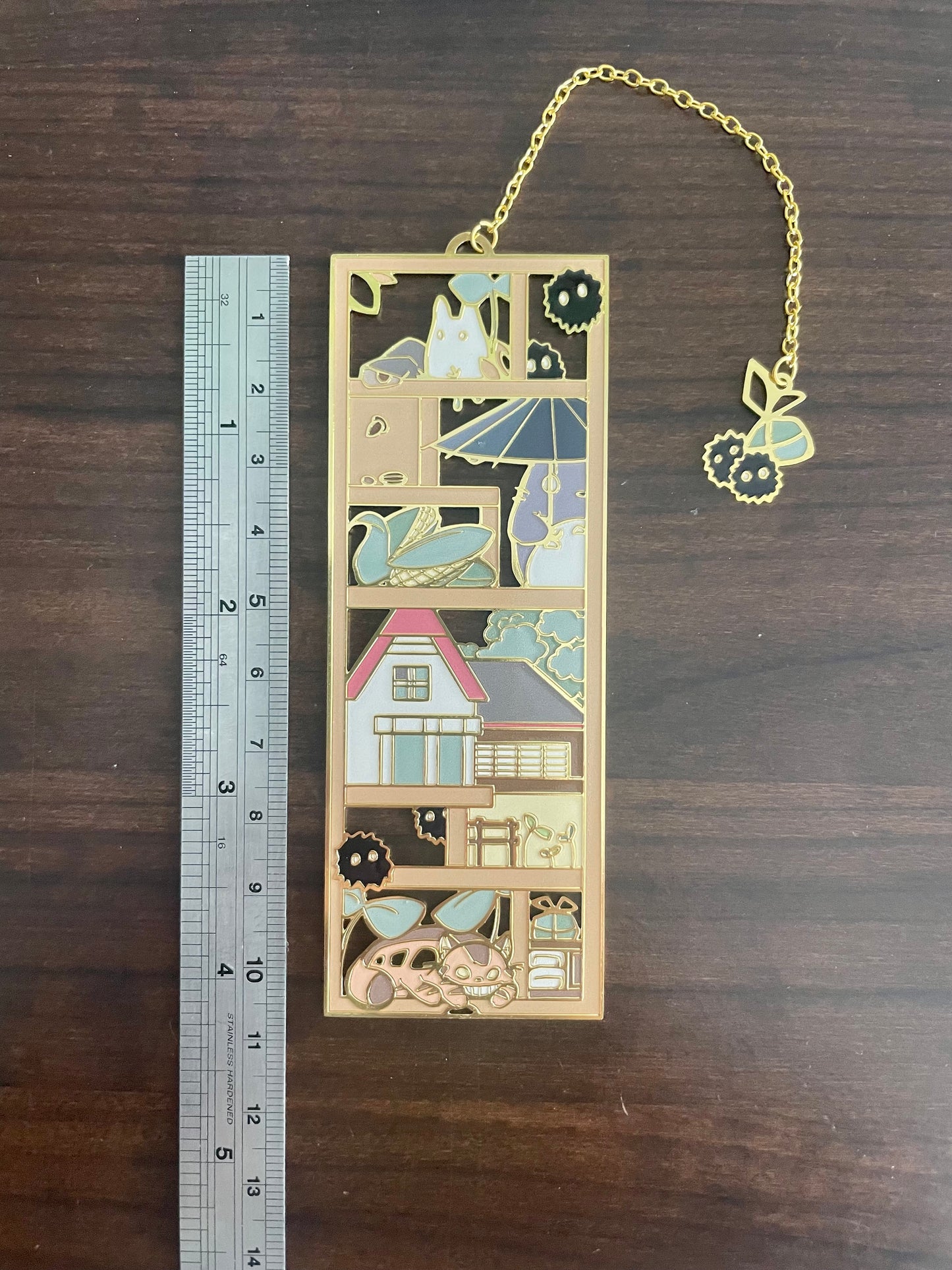 My Dearest Neighbor Inspired | Anime Movie | Enamel Bookmark / Charm | 11x4cm