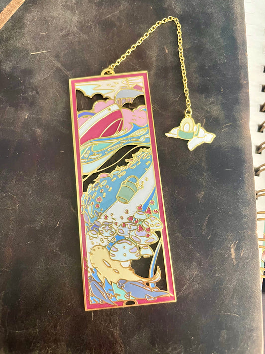 Goldfish Princess inspired | anime movie | Enamel Bookmark / Charm | 11x4cm