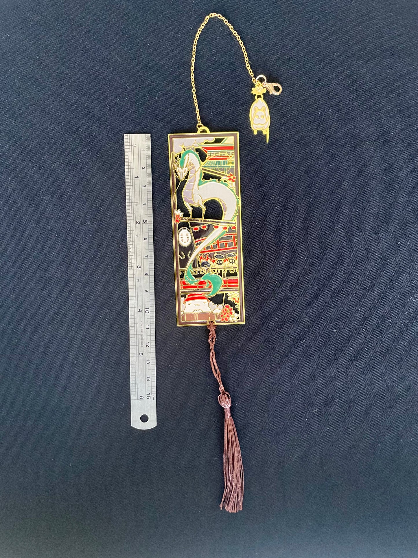 Chihiro and Sen’s Journey Inspired | Anime Movie | Enamel Bookmark / Charm | 11x4cm