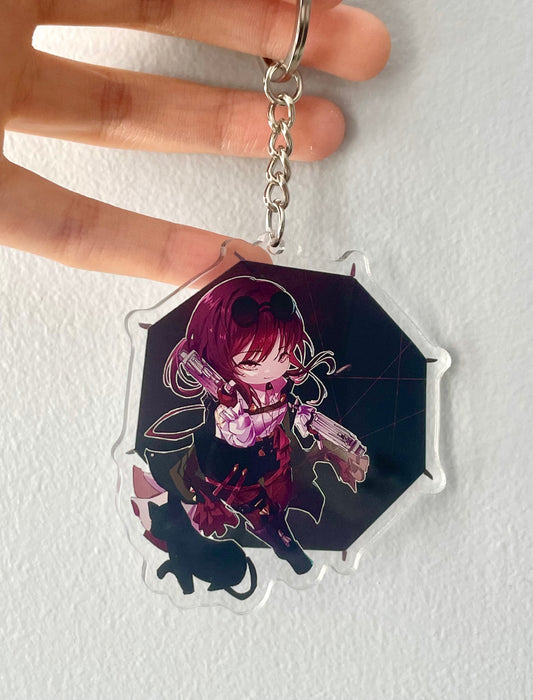 Kafka chibi | Honkai: Star Rail | 2.5" Acrylic Keychain