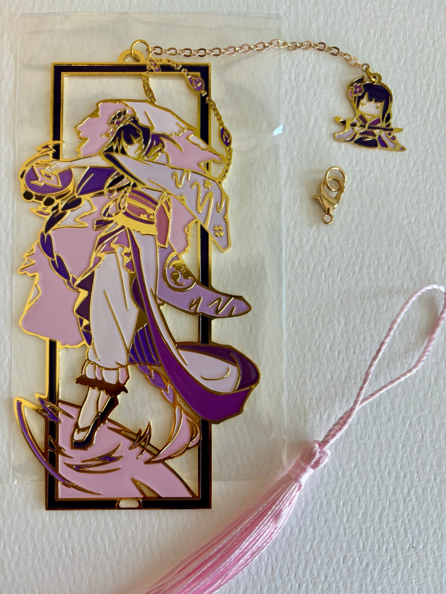 Makoto Baal Ei Beelzebul Raiden Shogun Inazuma | Genshin Impact | Enamel Bookmark / Charm | 11x4cm