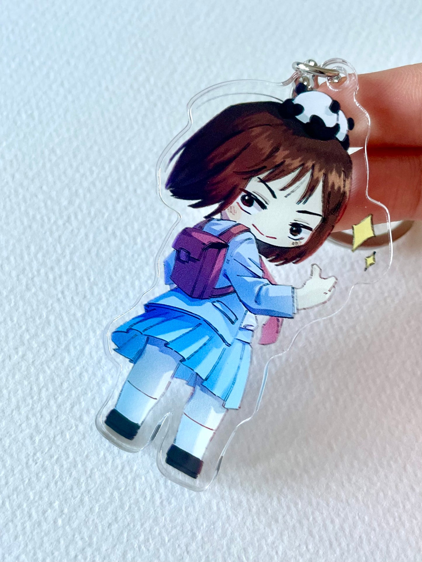 Mitsumi & Shima chibi | 2.5" Acrylic Keychain