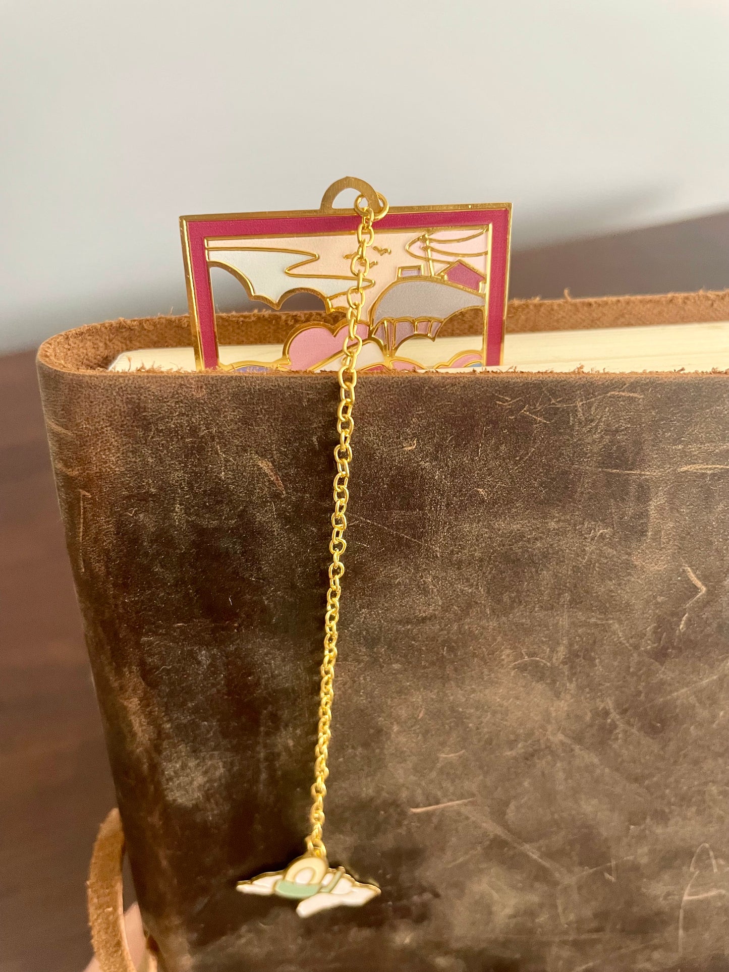 Goldfish Princess inspired | anime movie | Enamel Bookmark / Charm | 11x4cm