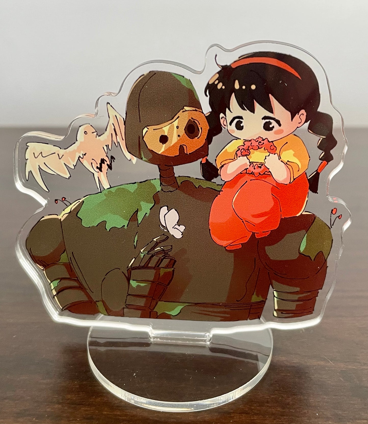 Laputa inspired | Skeeta & Trooper | Studio Ghibli Chibi | 3" Acrylic Stand