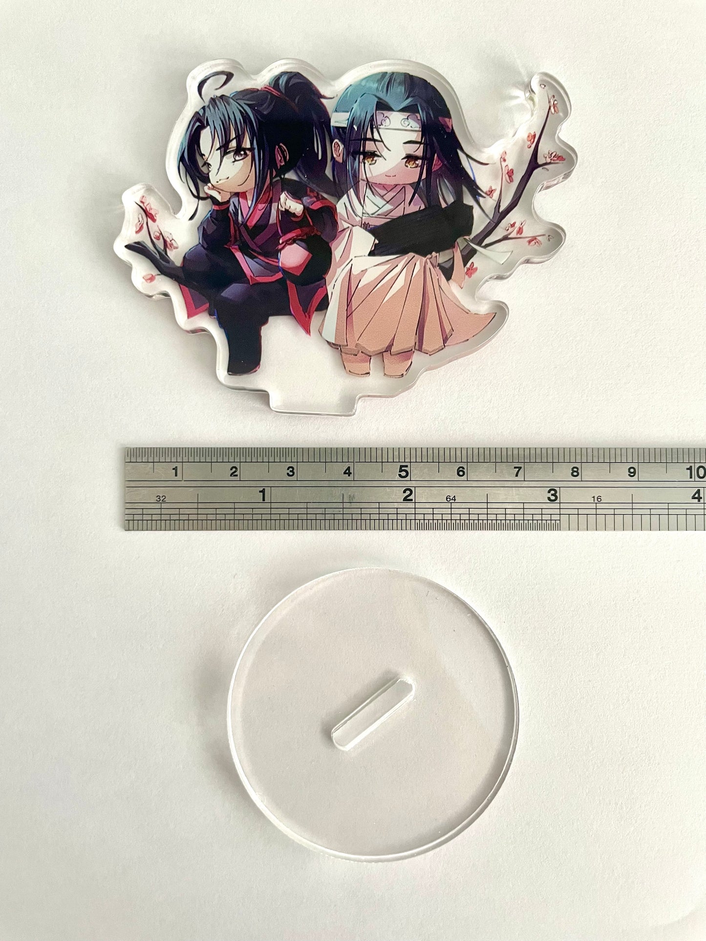 MZDS chibi | Weiying & Lanzhan | 3" Acrylic Stand