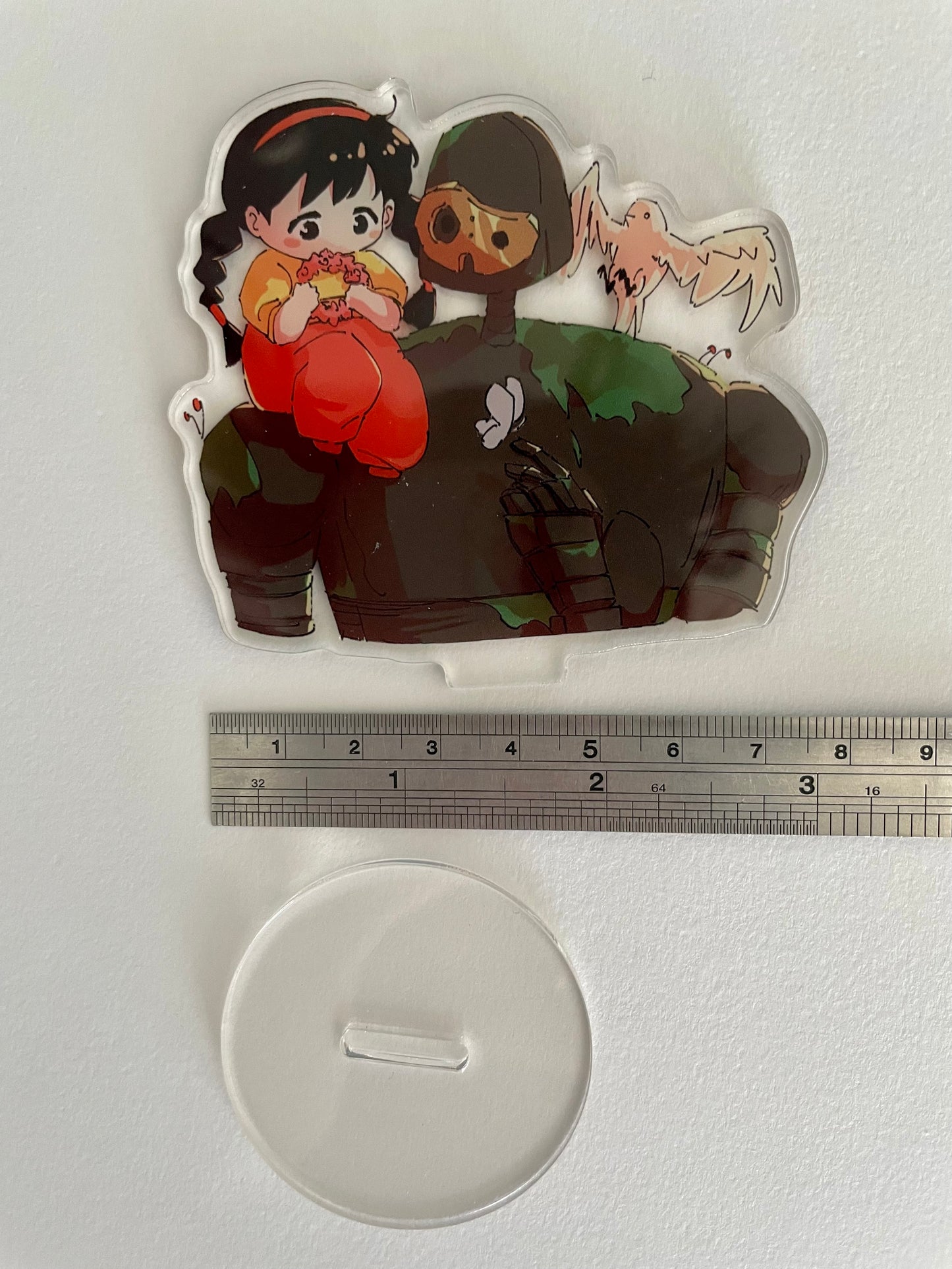 Laputa inspired | Skeeta & Trooper | Studio Ghibli Chibi | 3" Acrylic Stand