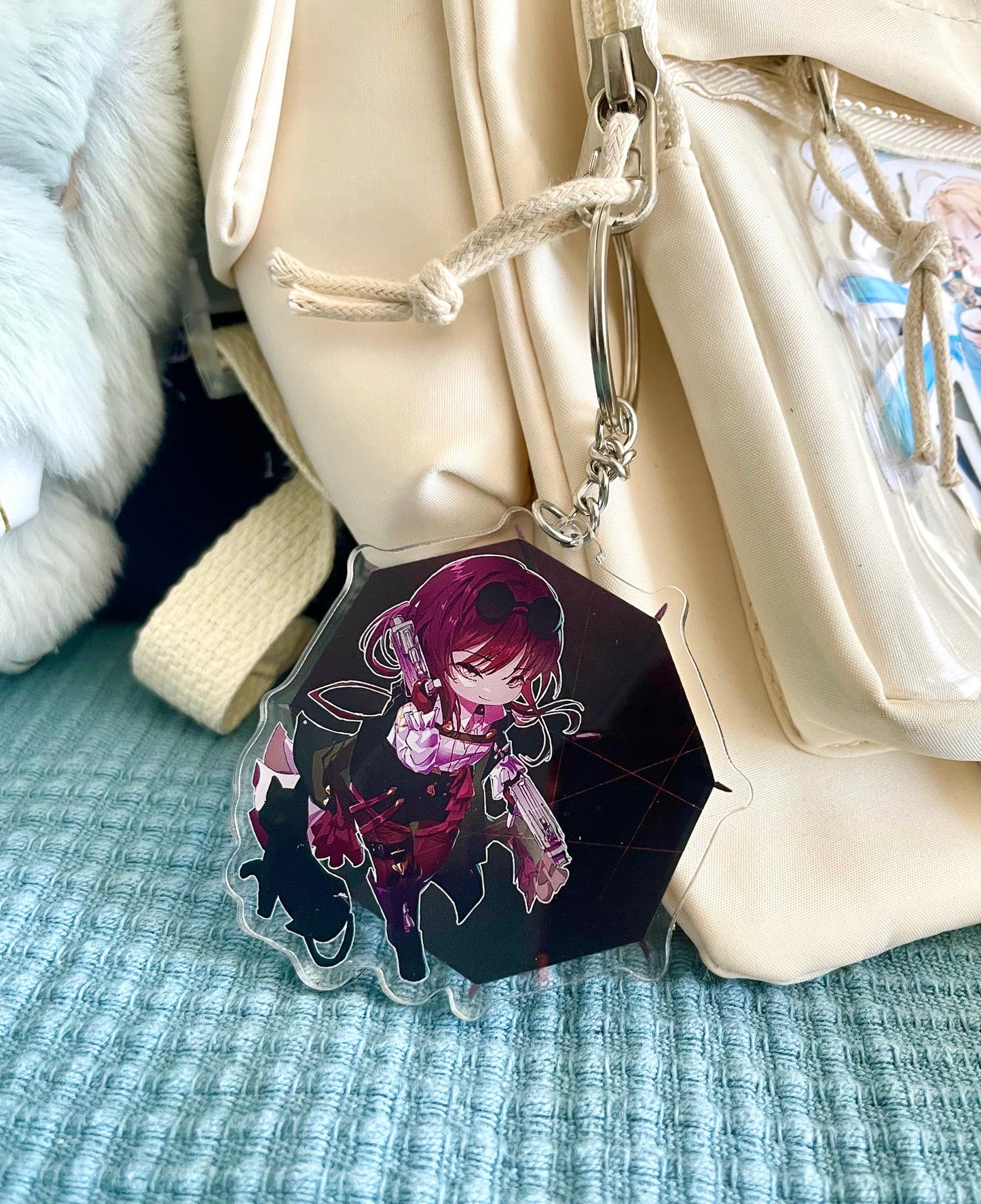 Kafka chibi | Honkai: Star Rail | 2.5" Acrylic Keychain