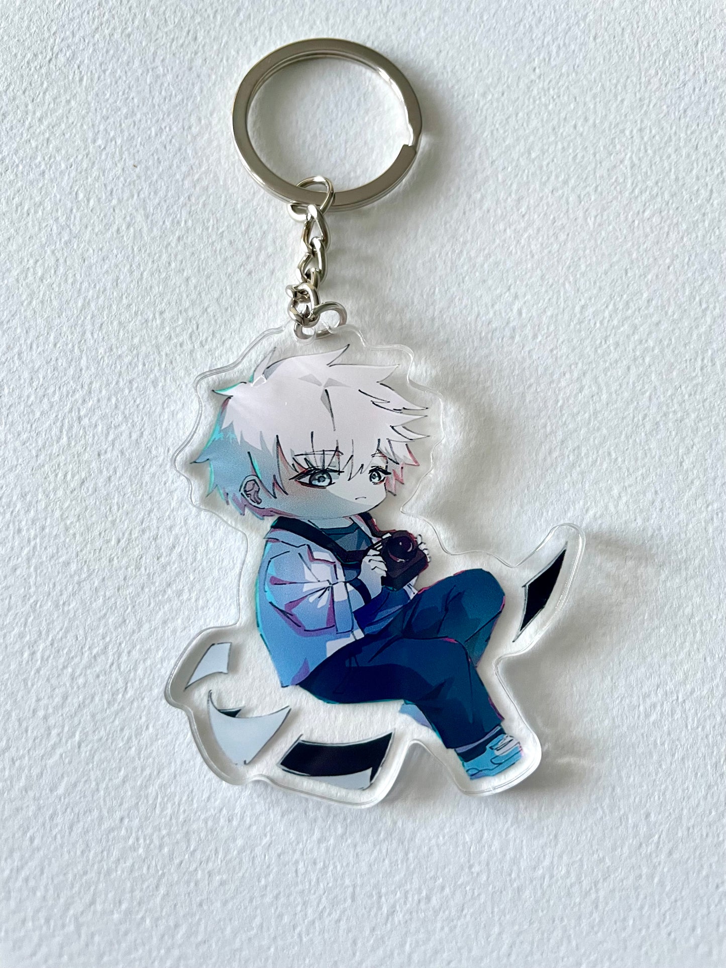 Link Click chibi | ChengXiaoshi & LuGuang | 2.5" Acrylic Keychain